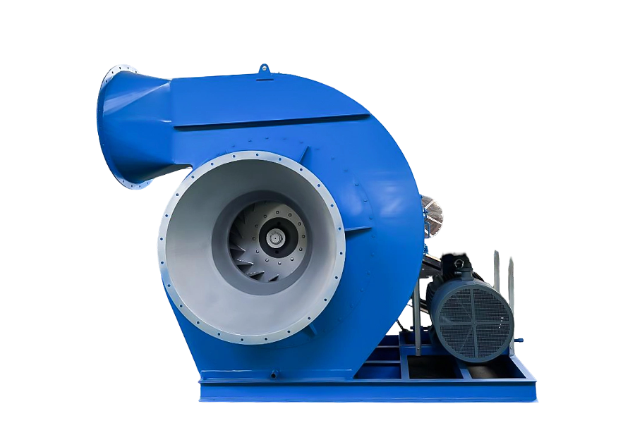 Rakennusmateriaaliteollisuuden kalkkiuunin jäähdytyspuhallin