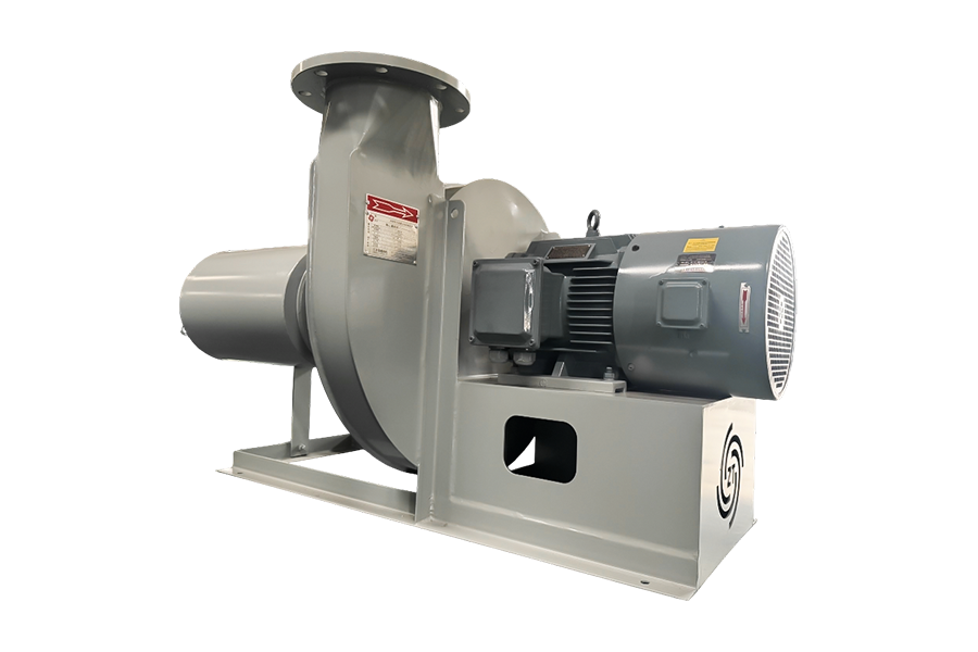 Ympäristönsuojeluteollisuus – pakokaasujen käsittelyjärjestelmän polttoavusteinen tuuletin