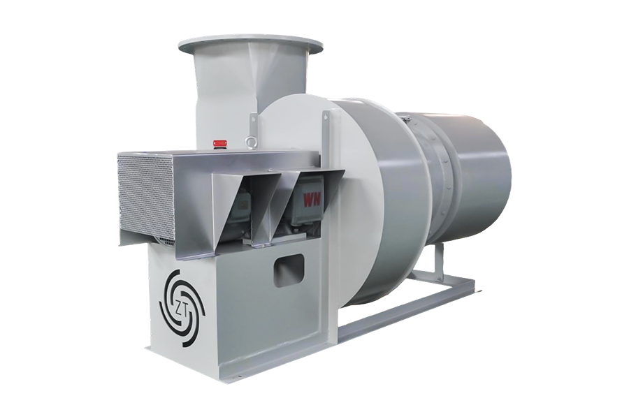 Ympäristönsuojeluteollisuus – pakokaasujen käsittelyjärjestelmän polttoavusteinen tuuletin