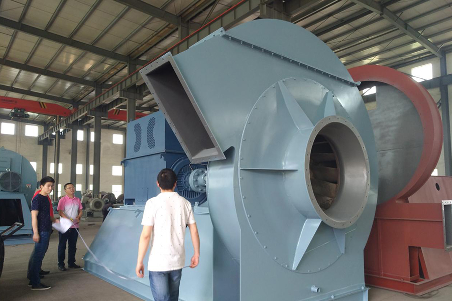 Ympäristönsuojeluteollisuus - kiinteiden ja nestemäisten jätteiden pyörivä uuninkäsittelyjärjestelmä Savukaasupuhallin